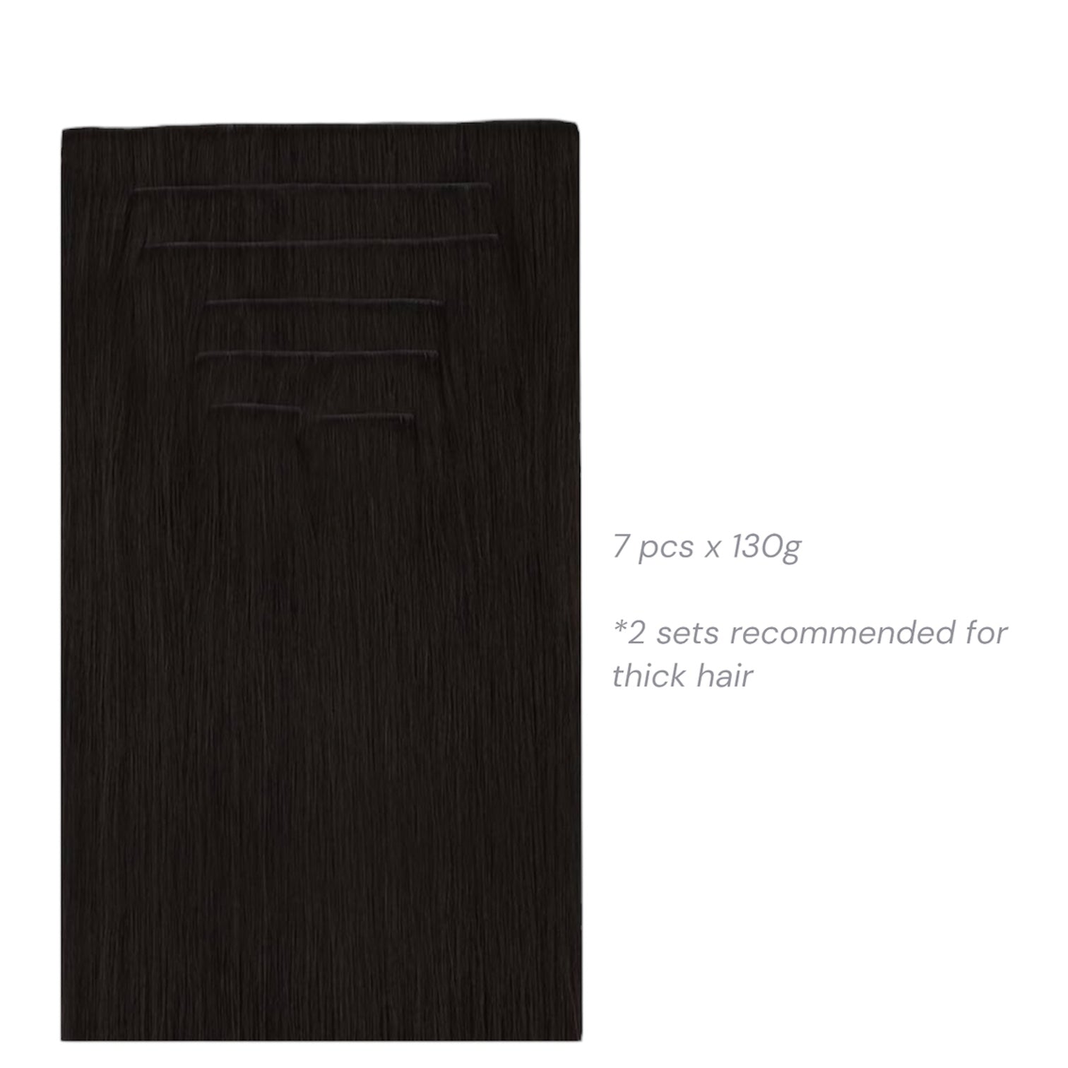 Deluxe Malaysian Invisible Edge Clip In Extensions