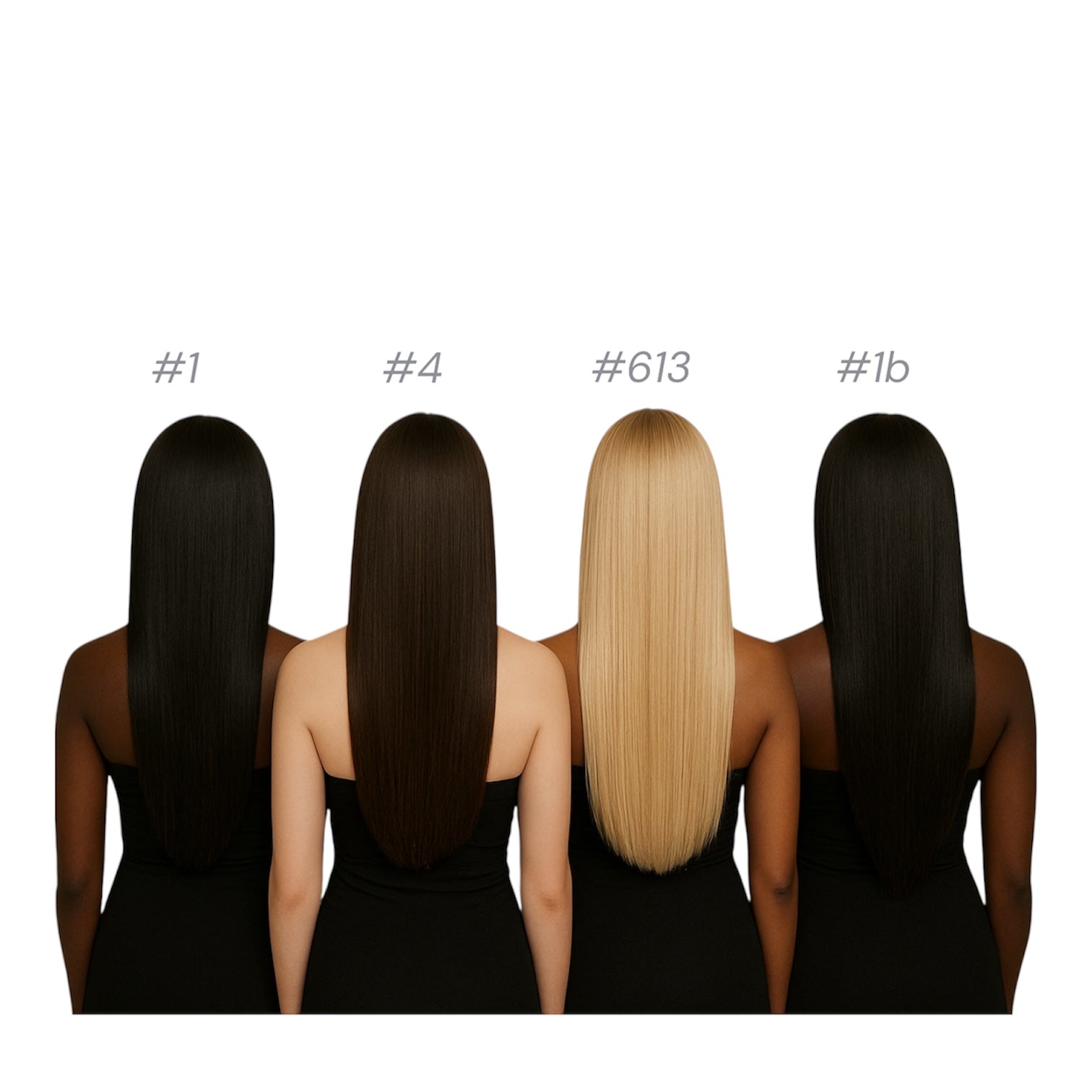 Malaysian Double Weft Clip In Extensions